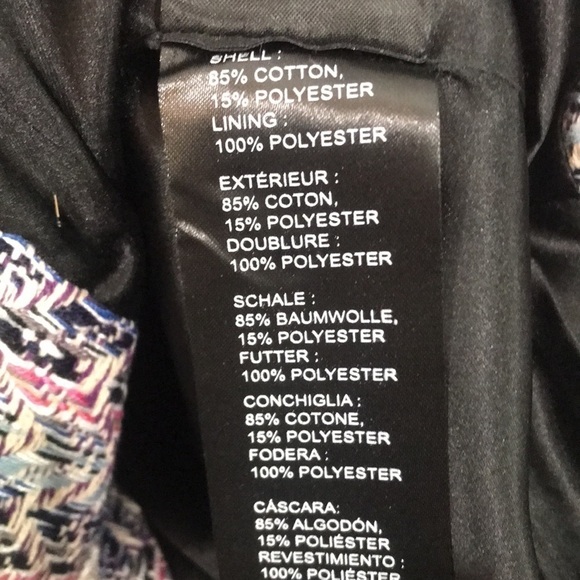 Summer of Love Anthropologie Beaded Tweed Jacket size M - Picture 6 of 12